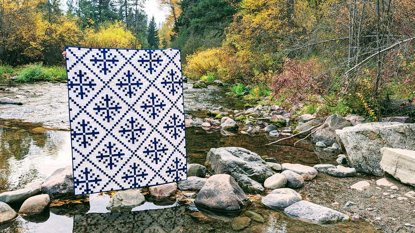 Celtic Snowflake Paper Pattern - Pack of 3 - M108