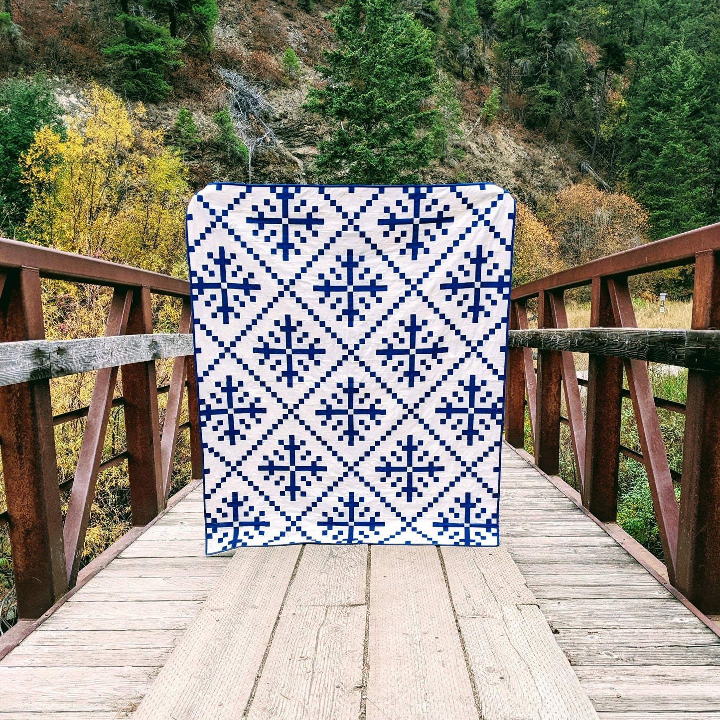 Celtic Snowflake Quilt Pattern (Digital Download)