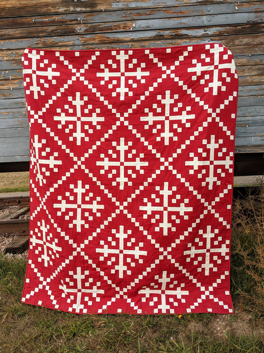 Introducing the Celtic Snowflake Quilt