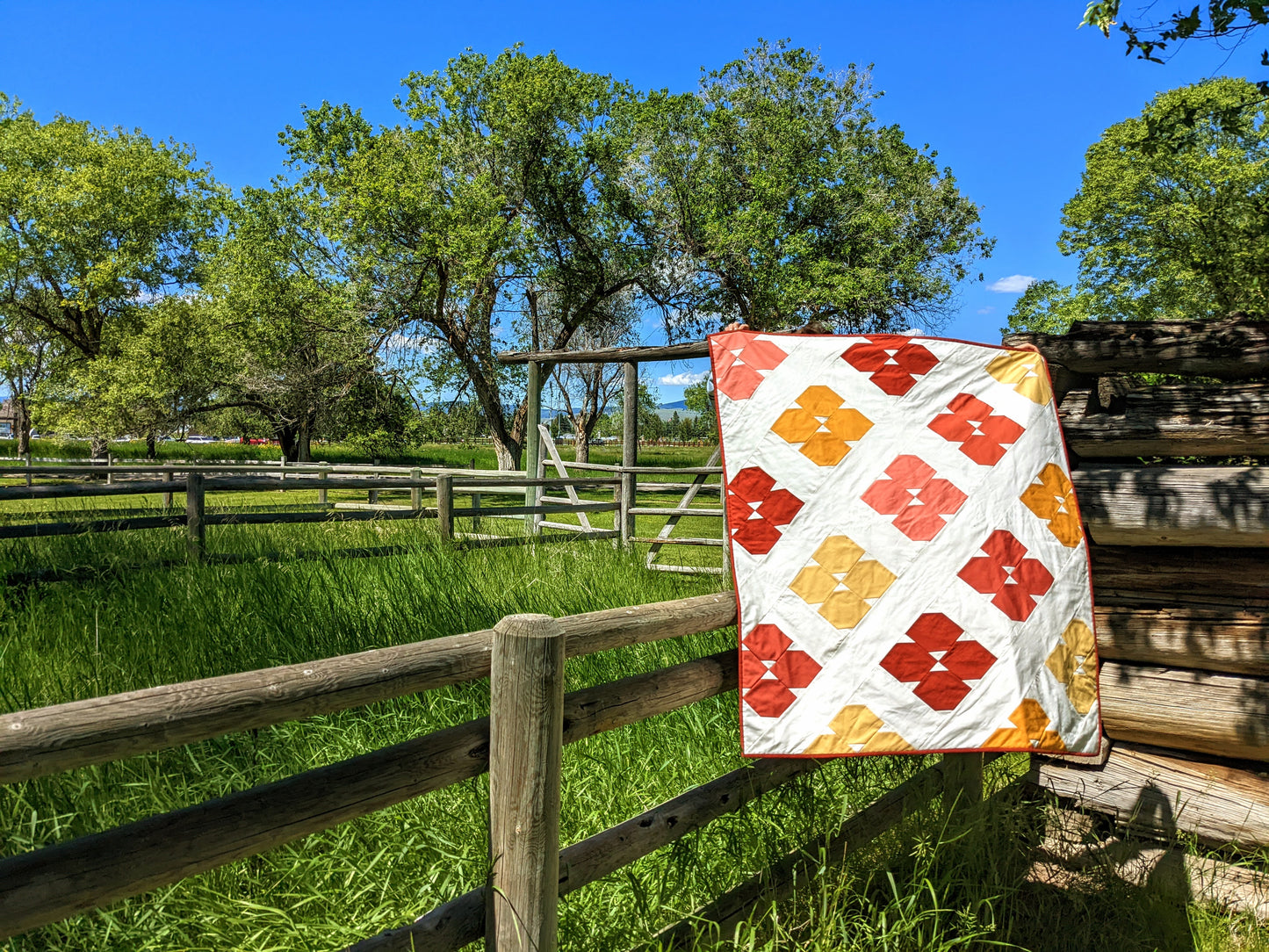 FREE - Lela's Garden Quilt Pattern (Digital Download)