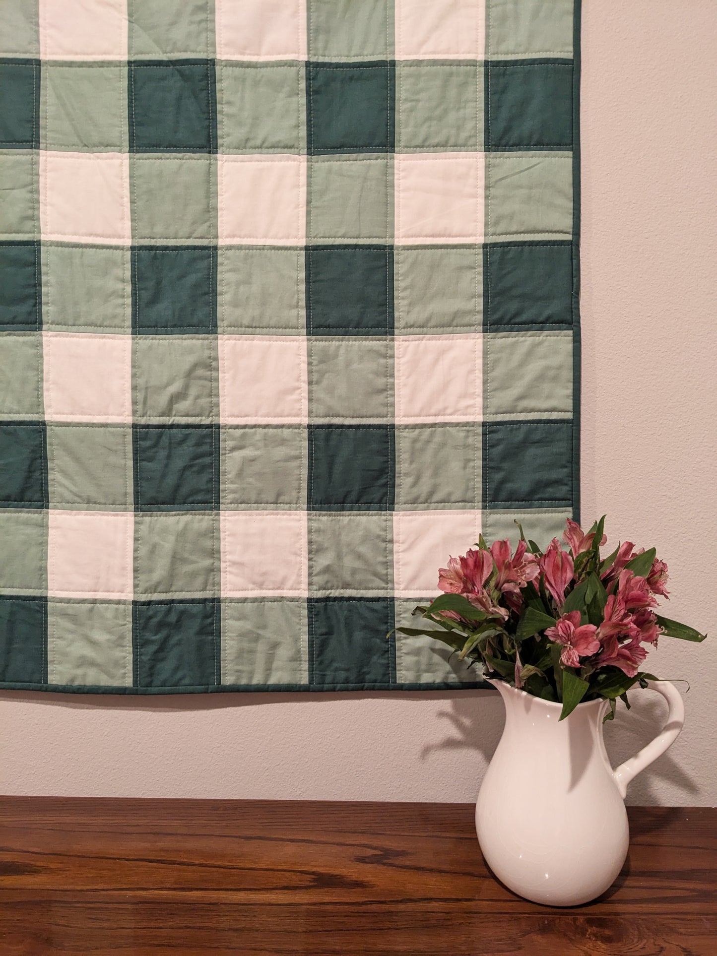 FREE -  Gingham Baby Quilt Pattern (Digital Download)