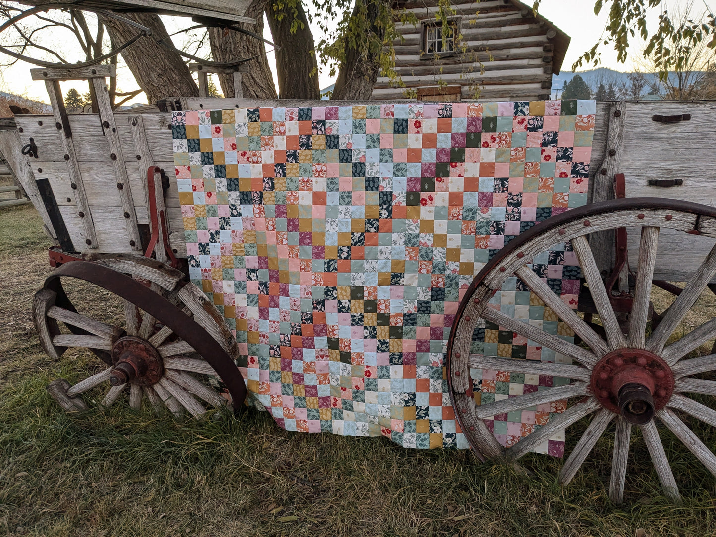 FREE - Tutorial for a Trip Around the World Quilt